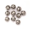Metal pearls, 16mm, 10 Stk