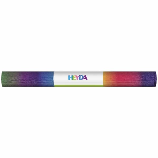 Papel Crepé rollo 50x250cm, arco iris