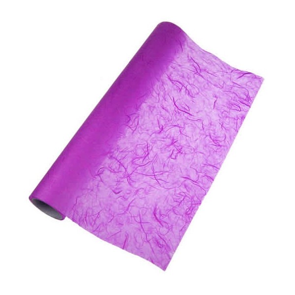 Papier de soie paillé, violet