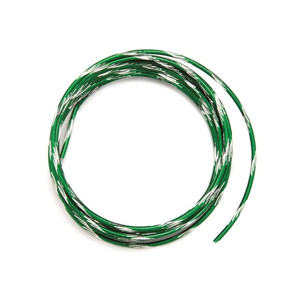 Bicolor alu wire, Ø 2mm/2m, dark green