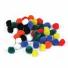 Pompons mix, 25mm, 25 Stk