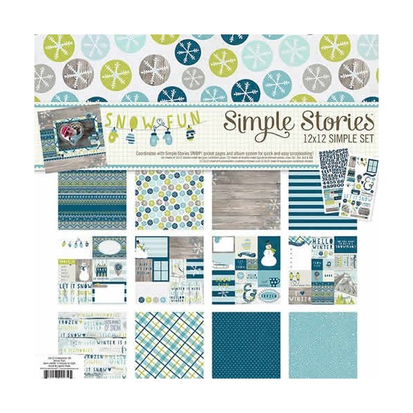 Simple Stories - Snow Fun Collection Kit