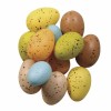 Oeufs colorés, assortis, 12 pcs, 3x2cm