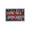 Iron-on motif, flag of Great Britain, 7x4.5cm