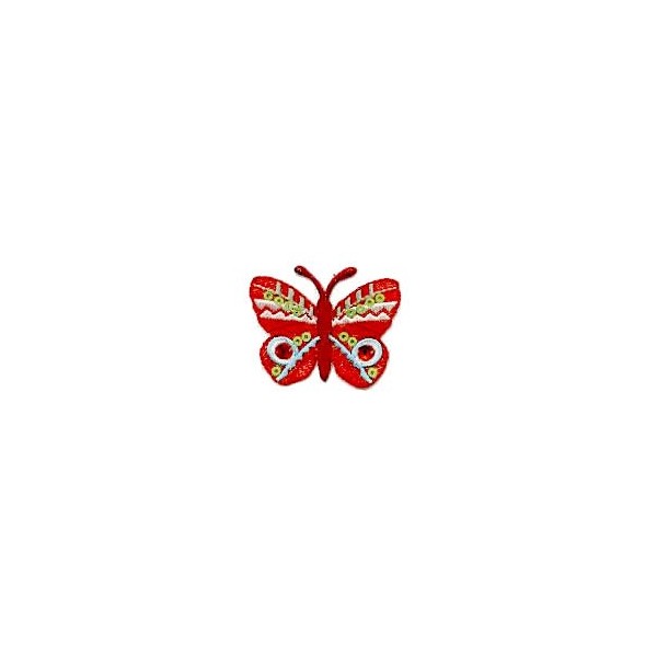 Motiv Schmetterling aufbügelbar, 5x3.5cm
