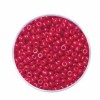 Rocailles 2.6mm, rojo coral, 17g