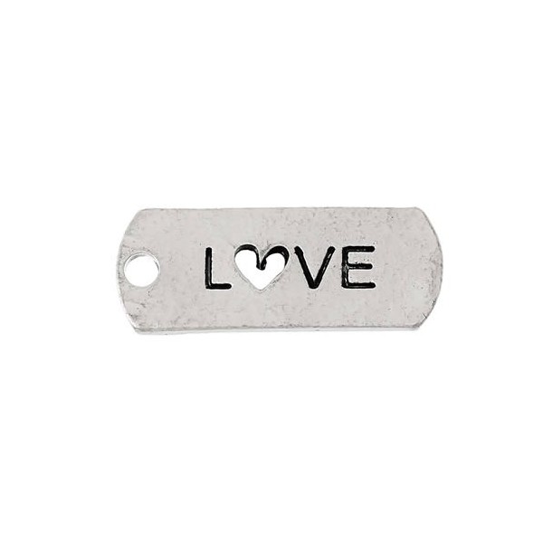 Colgantes Love, 6 pz