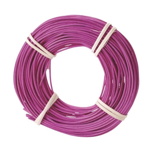 Rotin pour vannerie et décoration 1.7mm, fuchsia